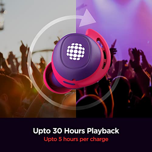 Image of Boat Airdopes 441 Bluetooth Truly Wireless in Ear Earbuds with Mic with Up to 35H Total Playback Iwp Technology Immersive Audioipx7 Water Resistance Super Touch Controls Secure Sports Fit