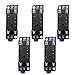 Baomain DYF08A DIN Rail Mount 8 Terminals Relay Socket Base for MY2NJ HH52P H3Y 5 PCS