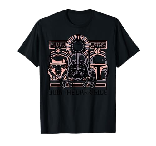 T-shirt Star Wars Dark Side pour exprimer votre passion geek avec un style chic