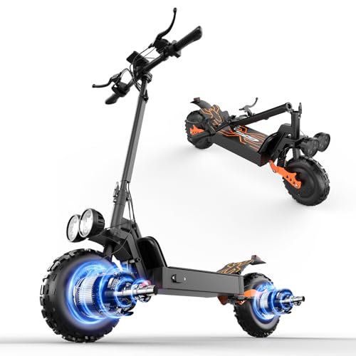 Off Road Electric Scooter for Adults, 3000W Dual Motors Dual
