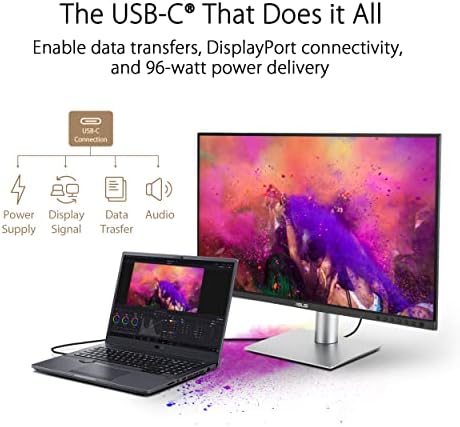 ASUS ProArt PA279CRV 27 Inch 4K UHD USB-C HDR Professional Monitor for Mac — view 3