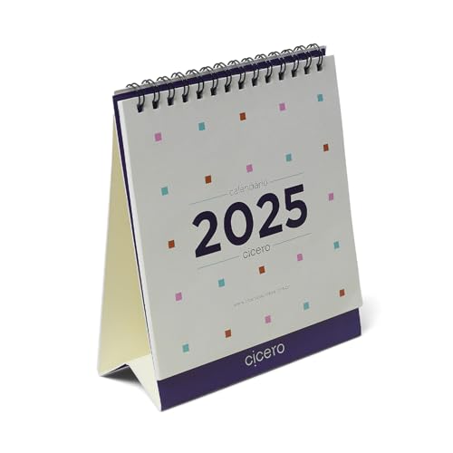 Calendário De Mesa 13X15 Ciceros 2025 Bossa Nova, Cicero