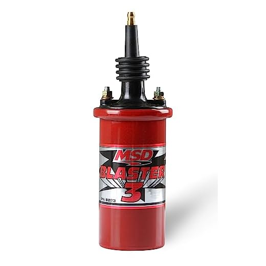 MSD 8223 Blaster 3 Ignition Coil , Red