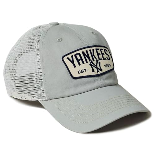 Gorra Trucker Ajustable New York Yankees Gris miniatura 1