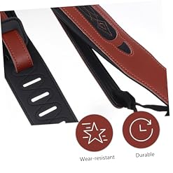 DIKACA 1 Pièces Sangle De Guitare Pratique Guitare Ceinture Médiator De Guitare Sangle D’Épaule De Guitare Basse Médiator Ceinture De Mode Accessoires De Guitare Électrique Vintage - Les Beatles, Paul McCartney, John Lennon, RIngo Starr, George Harrison DIKACA 1 Pièces Sangle De Guitare Pratique Guitare Ceinture Médiator De Guitare Sangle D'Épaule De Guitare Basse Médiator Ceinture De Mode Accessoires De Guitare Électrique Vintage – Image 4