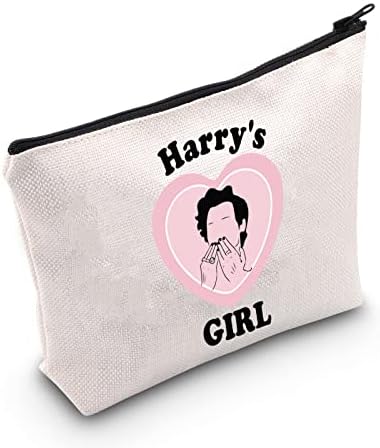 POFULL Singer Song Lover Fans Merch Girl Cosmetic Bag Lyrics Inspired Gift (Hr Girl bag)