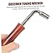 LALADEFIEE Professional Dulcimer Tuning Wrench for 8-Sided Instruments Adjustable Tone Tuner Tool Sturdy Music Accessory for Musicians and Dulcimer Enthusiasts