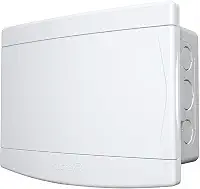 Quadro de Distribuição Embutir Para 6/8 Disjuntores Sem Barramento Porta Branca - 33.04.698.7 - TIGRE
