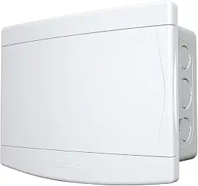 Quadro de Distribuição Embutir Para 6/8 Disjuntores Sem Barramento Porta Branca - 33.04.698.7 - TIGRE