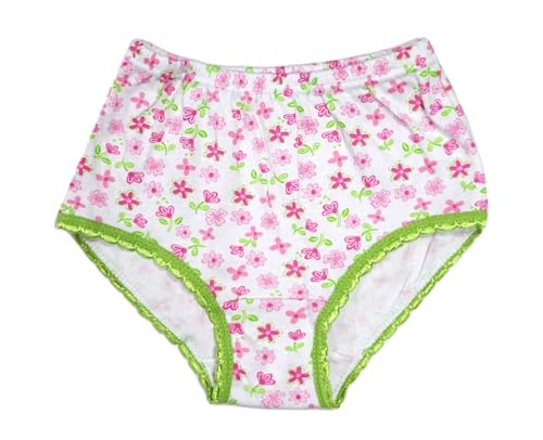 B-One Kids Girls' Tag Free Cotton Bikini Underwear Multipacks3