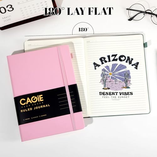 Carnet ligné rose B5 pour organiser vos projets et notes de bureau