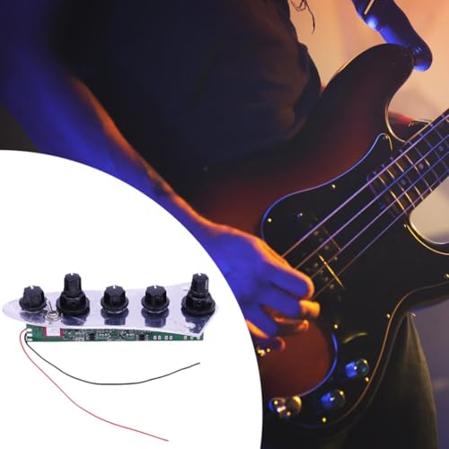 Plaque de contrôle pour guitare électrique avec boutons de volume tonalité - 7
