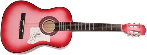 Miniatura 2 de Gene Simmons Signed Autograph Pink Acoustic Guitar A with James Spence Authentication JSA COA - KISS - Hotter than Hell Dressed to Kill Destroyer