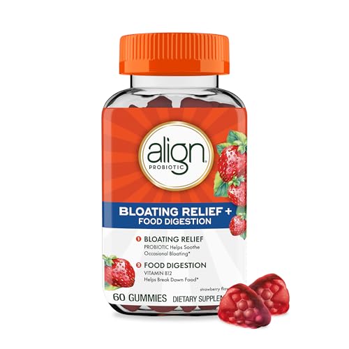 Align Probiotic, Bloating Relief + Food Digestion, Probiotics for Women and Men, Probiotic Helps...