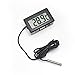 Produktbild WEIWEITOE Professionelle tragbare elektronische LCD-Bildschirm digitales Thermometer für kühlschrank/gefrierschrank/Aquarium/fischtank temperatur, schwarz,