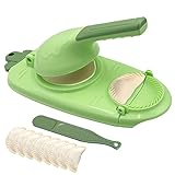 MOATIK 2 in 1 Dumpling Maker, Portable Manual Dumpling Maker Multi-Function Dumpling Maker Press Saf