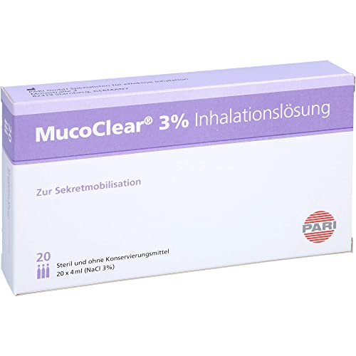 Inhalationslösung Mucoclear 3%, 20 Ampullen zur Inhalation