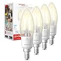 Sengled Smart Light Bulbs, WiFi Candelabra Led Bulbs, Smart Edison Vintage Bulb, E12 Smart Bulbs That Work with Alexa?Google, Filament Bulb 40 Watt Equivalent, B11, No Hub Request