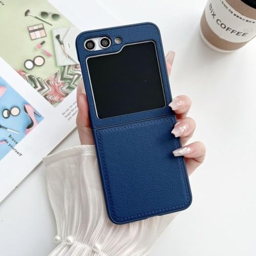 Étui Samsung Galaxy Z Flip 5 rigide bleu pour un usage quotidien