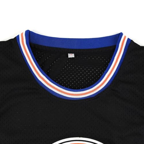 OTHERCRAZY Mens Basketball Jersey #23 Space Movie Jersey White/Black/Blue