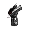 sourcing map Universal Microphone Mic Clip Holder for 20-23mm Mic Stand Handheld Microphones 15mm Thread Dia #2