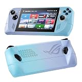 UYIYE Case for ASUS ROG Ally 2023, Anti-Slip Hard Rubber Cover, Blue-Purple