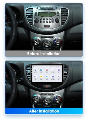 Radio coche Bluetooth con pantalla Carplay y navegación de video para Hummer H2 2