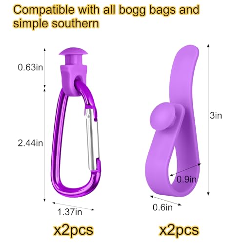 Image of Mity rain Key Holder for Bogg Bag, Accessories for Bogg Bags Original X Large, Insert Charm Carabiner Keychain for Beach Bag
