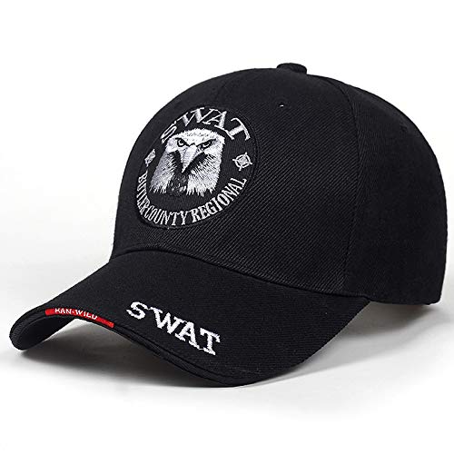 ShFhhwrl Czapka z daszkiem męska czapka bejsbolowa wzór Homme czapka trucker czarna
