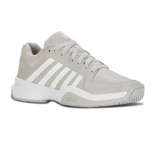 K-Swiss Women's Court Express Pickleball Shoe 7.5 Vapor Blue/White/Coral Blush