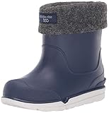 Stride Rite 360 Boy's Bellamy All-Purpose Dual Fit Washable Lined Boot Shoe, Navy, 7 M US Big Kid