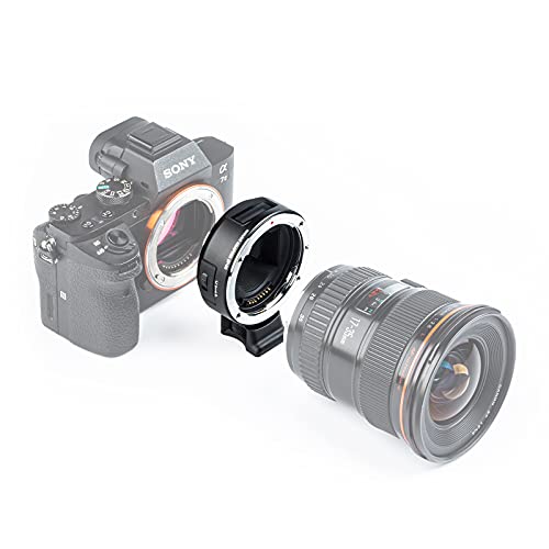 VILTROX EF-E5 Lens Mount Adapter Auto Focus Adapter Compatible with Canon EF/EF-S Lens for Sony E-Mount Camera A9 A7III A7RIV A6500 - Image 4