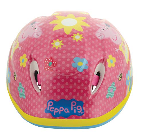 Peppa Pig Girl Safety Helmet, Multicoloured, 48-54 cm