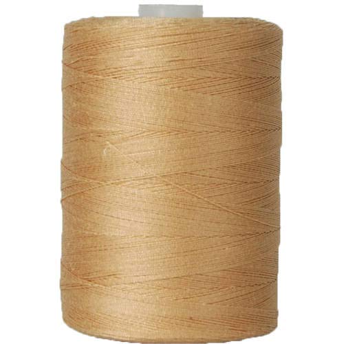 Image of ThreadArt Cotton Quilting Thread, 1000M 50 /3, Beige 804 | Long staple cotton thread for quilting, sewing and serging. Low-lint, smooth thread for clean stitches and strong seams.
