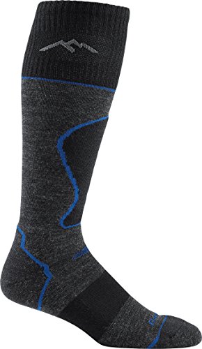 Darn Tough Over-The-Calf Padded Light Sock - Men's Black Medium