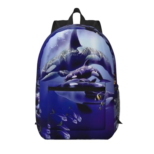 Sac à dos d'écolier léger à motif épaulard EdWal pour simplifier vos journées de cours