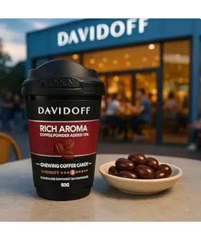 Image of Davidoff Chewing Coffee Candy Rich Aroma Flavour 50 g