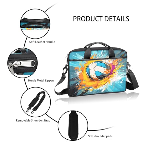 Bolso Maletín para Laptop 15 Pulgadas Unisex miniatura 4