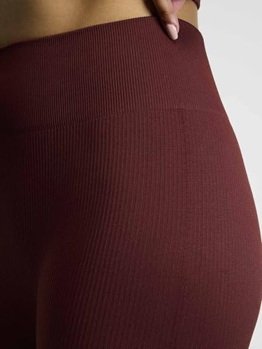Image of CAVA Seamless Cinched Leggings for Women | High Stretch, Ribbed Waistband, Compression Fit, Moisture-Wicking | Sculpting Activewear Bottoms