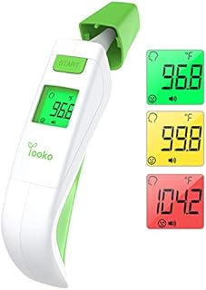 YOOKO Second Generation Scanning Thermometer, Non Contact Infrared Temperature Gun, 3 in 1 (Forehead, Ear and Surface Mode) Touchless Medical Digital Baby Thermometer for Adults and Kids