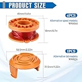 Zoom IMG-1 jamssow 4 bobine tagliaerba compatibili Zoom IMG-1 jamssow 4 bobine tagliaerba compatibili