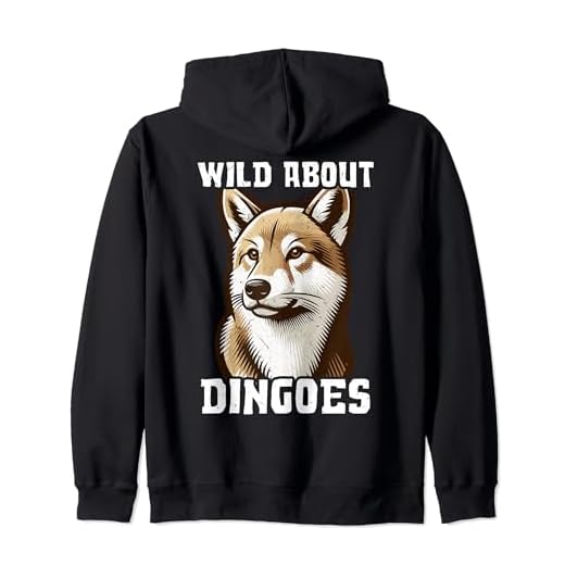 Dingo Zip Hoodie for Dog Lovers