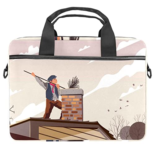 Protégez votre ordinateur portable 13-14 pouces avec ce sac bandoulière imprimé