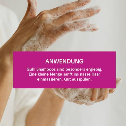 Guhl Tiefen Aufbau Shampoo - Inhalt: 250 ml - Reparatur für geschädigtes Haar - Haartyp: vielseitig strapaziert, geschädigt - Regeneriert die Haarfaser – Dermatologisch bestätigt