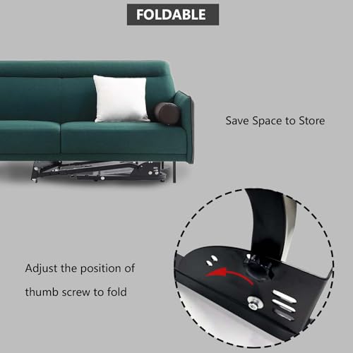 Cxrcy WH-G920 Racing Wheel Stand Compatible With Logitech G920 G29 G27 G25 Gaming Cockpit Height Adjustable Foldable Gaming Racing Simulator Steering Wheel Stand,Wheel And Pedals Not Included thumb #4