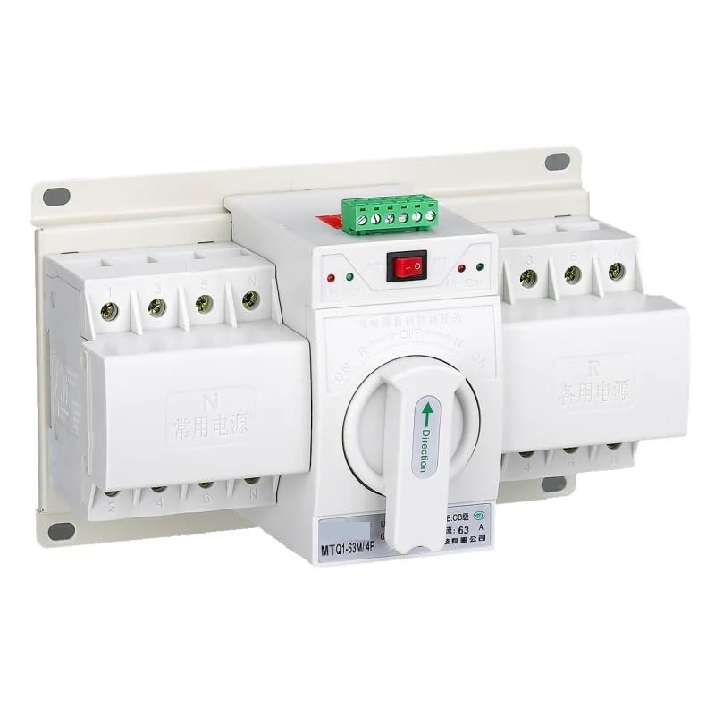 ATS MTQ3-1600A Transfer Switch 63A 2 Pole Dual Power automat Transfer Switch Suitable PC Class AT
