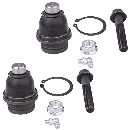 Image of Detroit Axle - Front 8pc Struts Kit for 2012-2017 Jeep Compass 2011-2017 Patriot, Sway Bars Outer Tie Rods Lower Ball Joints Struts & Coil Spring 2013 2014 2015 2016 Replacement Suspension