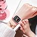 idudu Hard Case for Apple Watch Series 10 Series 11 [2025] 42mm Screen Protector,Built-in Full Tempered Glass [Touch Sensitive] Slim Bumper Protective Cover iWatch S10 S11 Accessories
