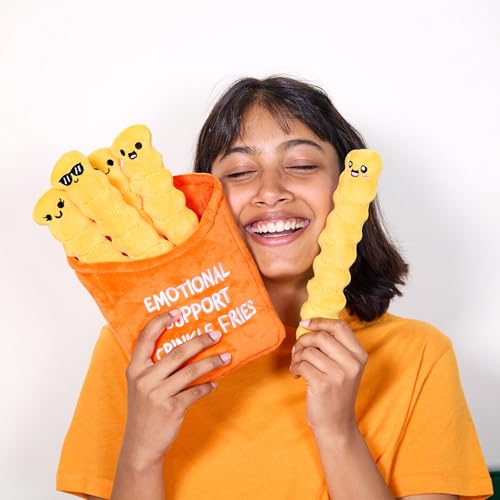 Image of WHAT DO YOU MEME? Emotional Support Crinkle Fries - Plush Fries by Emotional Support Pals