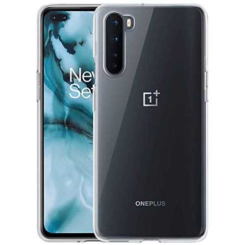 Amazon Brand – Solimo Back Cover for OnePlus Nord (Silicone | Transparent)
